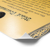 Diagramm für die Eigenschaften des Schwarzen Touri Fotodruck (Ecke)