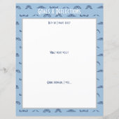 Diagramm für die Messung männlicher Körperstellen (Rückseite)