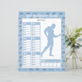 Diagramm für die Messung männlicher Körperstellen (Stehend Vorderseite)