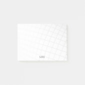 Diagramm kurvend, verblassen Sie Post-it Klebezettel (Vorderseite)