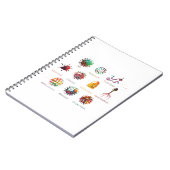 Diagramm mit verschiedenen Viren Notizblock (Linke Seite)