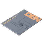 Diagramm-Notizbuch Denver-Flughafen-(HÖHLE) Notizblock (Linke Seite)