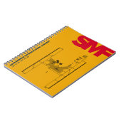 Diagramm-Notizbuch Sacramento-Flughafen-(SMF) Notizblock (Linke Seite)