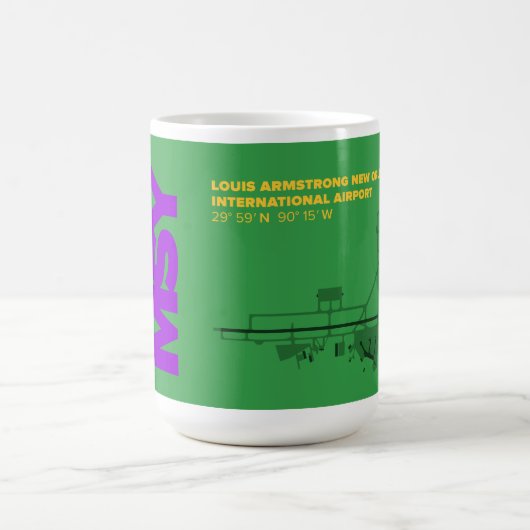 Diagramm-Tasse Armstrongs New Orleans Kaffeetasse (Mittel)