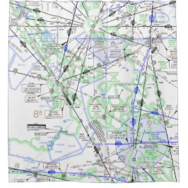 Diagramm über die Höhe der Strecke (ELUS1) Duschvorhang