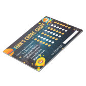 Diagramm zur Weltraumfunktion, Diagramm zur Verant Notizblock (angewinkelt)