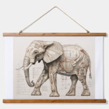 Diagrammatic African Elephant