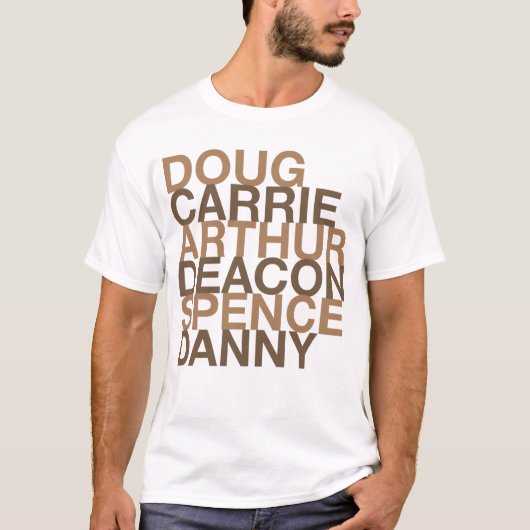 Diakon Dougs Carrie Arthur T-Shirt (Vorderseite)