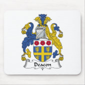Diakon-Familienwappen Mousepad (Vorne)