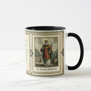 Diakon-Märtyrer-Tasse St. Vincent Saragossa Tasse