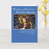 Diakonate Ordination Jubiläumsshepherd, Deacon Karte (Gelbe Blume)