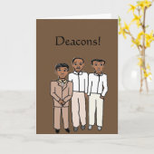 Diakone Karte (Gelbe Blume)