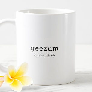 Dialect Geezum Kaffeetasse