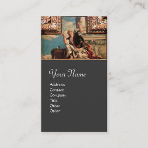 DIALECTIK, blau-grün, braun, grau Visitenkarte