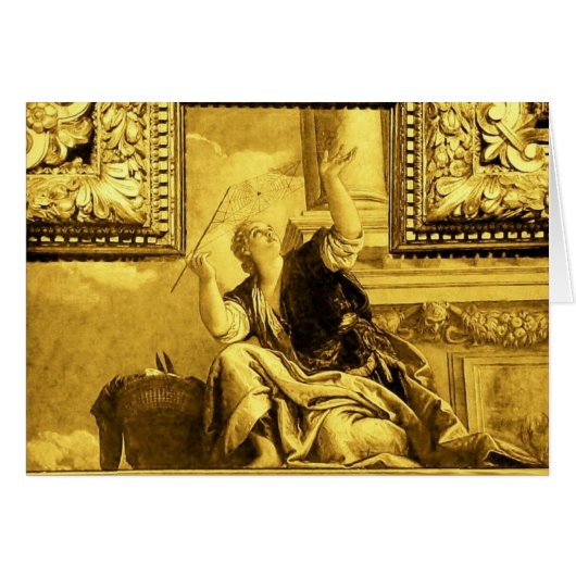 DIALECTIK von Paolo Veronese, Gelb (Vorderseite (Horizontal))