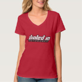 Dialekte Motoworks-Motorrad-Logo T-Shirt (Vorderseite)