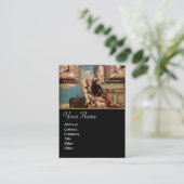 Dialektik Monogramm Visitenkarte (Stehend Vorderseite)