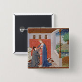 Dialog zwischen Boethius und Philosophie Button (Vorne & Hinten)