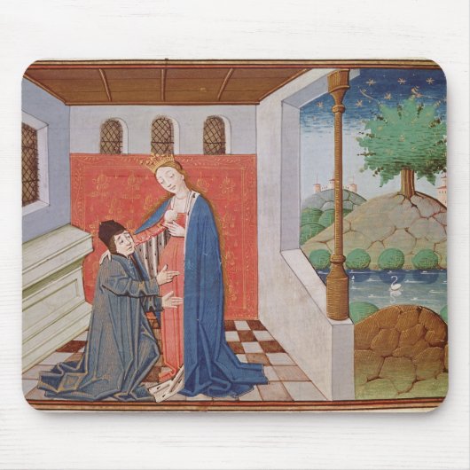 Dialog zwischen Boethius und Philosophie Mousepad (Vorne)