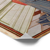 Dialog zwischen Boethius und Philosophie Poster (Ecke)