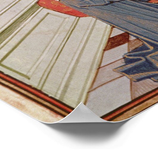 Dialog zwischen Boethius und Philosophie Poster (Ecke)