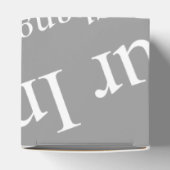 Dialogfeld "Benutzerdefiniertes Gastgeschenk" Geschenkschachtel (Oben)