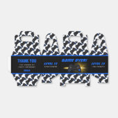 Dialogfeld "Blue Video Game Controller" Geschenkschachtel (Ungefaltet)