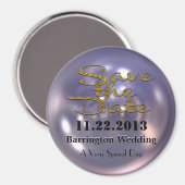 Dialogfeld "Datum speichern" Magnet (Vorderseite/Rückseite)