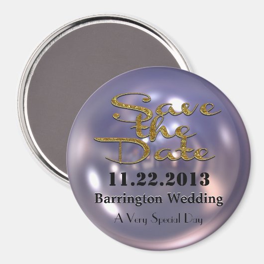 Dialogfeld "Datum speichern" Magnet (Vorderseite/Rückseite)