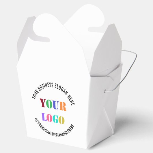 Dialogfeld "Eigenes Firmenlogo und Textwerbung" Geschenkschachtel (Geöffnet)