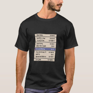Dialogfeld für Männer! T-Shirt