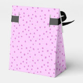 Dialogfeld "Gefälligkeitsrosa Dot" Geschenkschachtel (Rückseite)