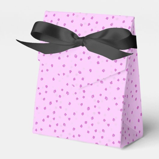Dialogfeld "Gefälligkeitsrosa Dot" Geschenkschachtel (Vorderseite)