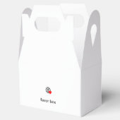 Dialogfeld "Gefälligkeitswerbung für Text" Geschenkschachtel (Geöffnet)