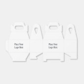 Dialogfeld "Ihr Firmenlogo" Geschenkschachtel (Ungefaltet)