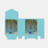 Dialogfeld "Peacock-Design-Gastgeschenke" Geschenkschachtel (Ungefaltet)