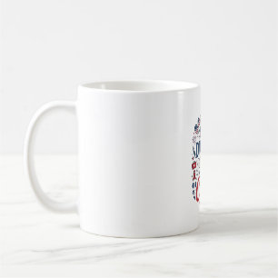 Dialyse 4. Juli Crew Krankenschwester Patriotische Kaffeetasse