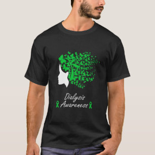 Dialyse Awareness - Frauen Schmetterlingshaare Lil T-Shirt