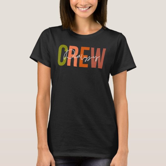 Dialyse-Crew Nurse Nephrologie Tech Matchin T-Shirt (Vorderseite)