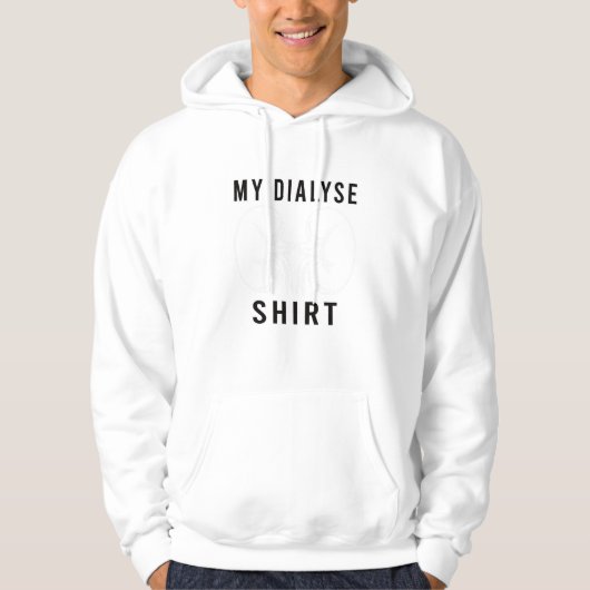 Dialyse Dialysepatient Dialysetechniker Hoodie (Vorderseite)