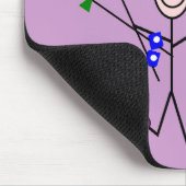 Dialyse "es ist nicht für Weichlinge " Mousepad (Ecke)