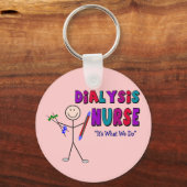 Dialyse-Krankenpflegerdesign Schlüsselanhänger (Vorderseite)
