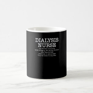 Dialyse-Krankenschwester Definition Pflege Premium Kaffeetasse