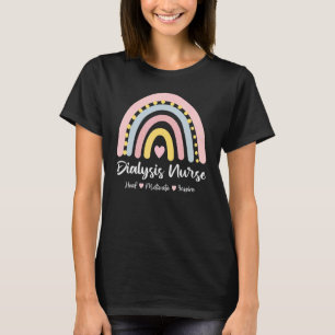 Dialyse-Krankenschwester Heilen Motivieren Inspiri T-Shirt