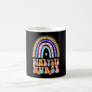 Dialyse-Krankenschwester Nephrologie Pflege Groovy Kaffeetasse