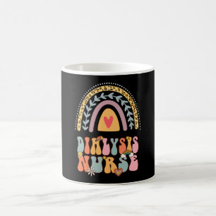Dialyse-Krankenschwester Nephrologie Pflege Groovy Kaffeetasse