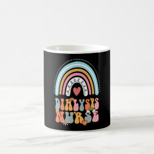 Dialyse-Krankenschwester Nephrologie Pflege Groovy Kaffeetasse