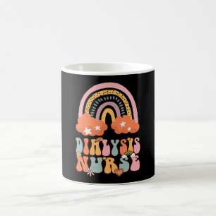 Dialyse-Krankenschwester Nephrologie Pflege Groovy Kaffeetasse