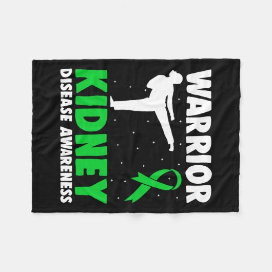 Dialyse Nephritis Organ Spender Gre Fleecedecke (Vorderseite (Horizontal))