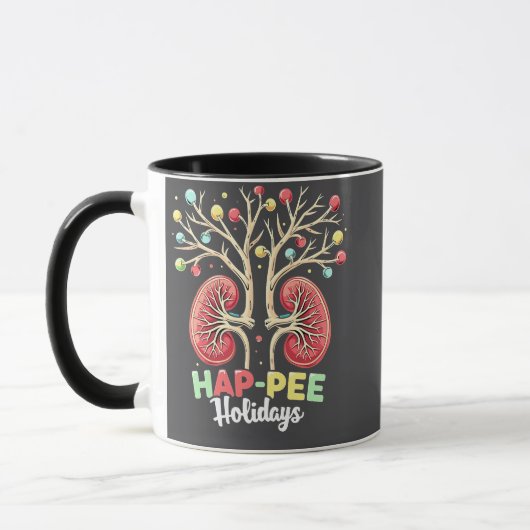 Dialyse Niereninsuffizienz Xmas Tasse (Links)